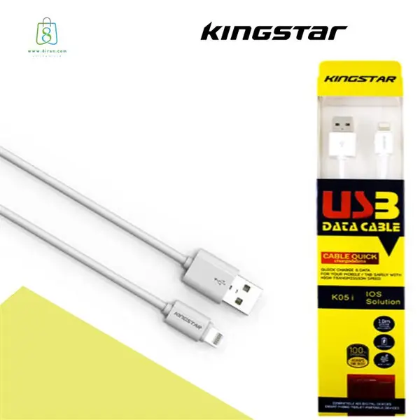 کابل لایتنینگ کینگ استار مدل K05 i طول 1 متر Cable Lightning K05I 1m - 4