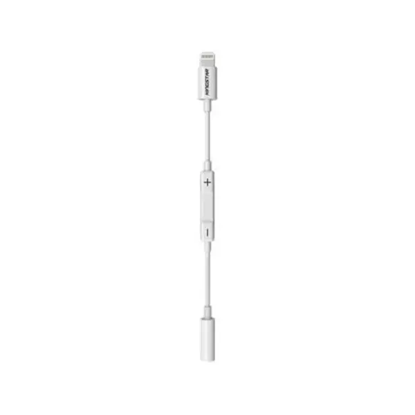 مبدل Lightning به AUX کینگ استار مدل KAC Kingstar KAC69 Lightning To AUX Adapter طول 90 سانتی متر - 5