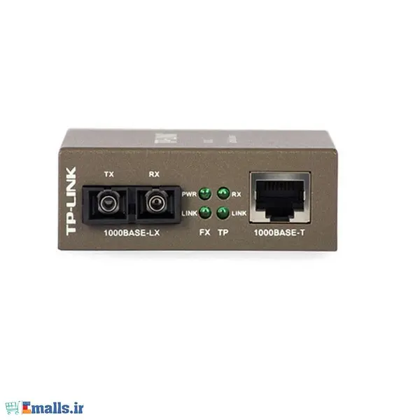 مبدل فیبر گیگابیتی و تک حاته تی پی-لینک MC210CS TP-LINK MC210CS Gigabit Single-Mode Media Converter