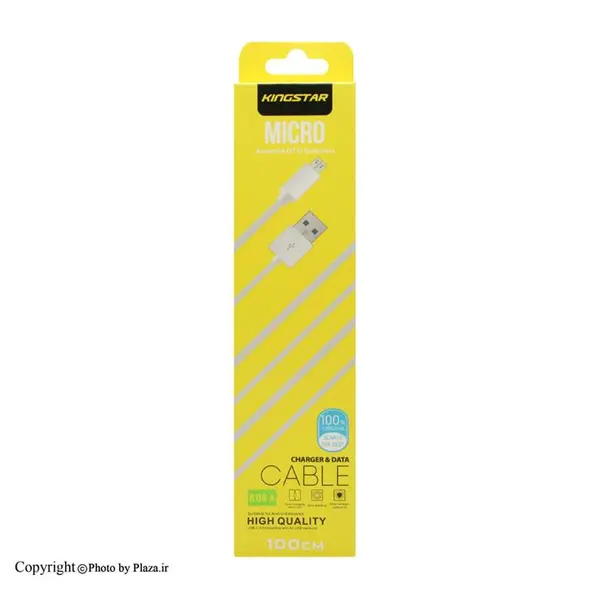 کابل MicroUSB کینگ استار مدل K08 A طول 1 متر Kingstar K08 A Micro USB Cable 1m - 4