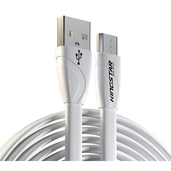 کابل MicroUSB کینگ استار مدل K112 A طول 1.2 متر Kingstar K112A MicroUSB to USB 1.2m