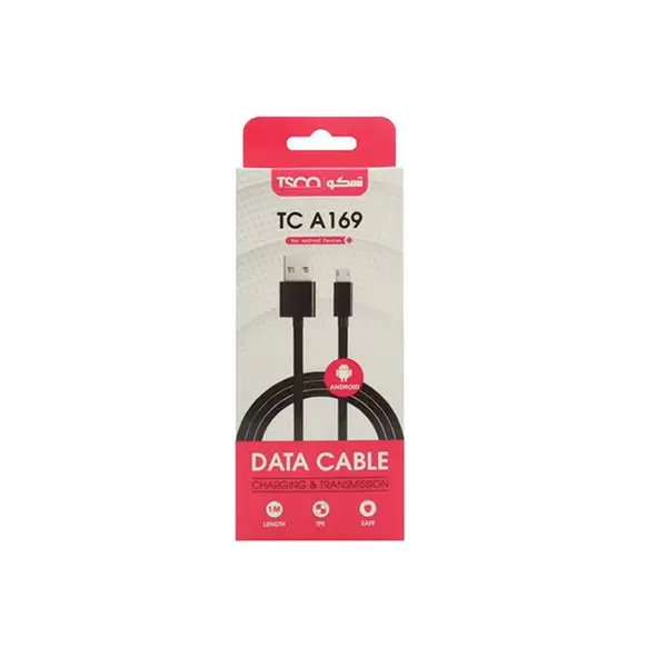 کابل MicroUSB تسکو مدل TC A169 طول 1 متر TSCO TC A169 USB To microUSB Cable 1m - 3