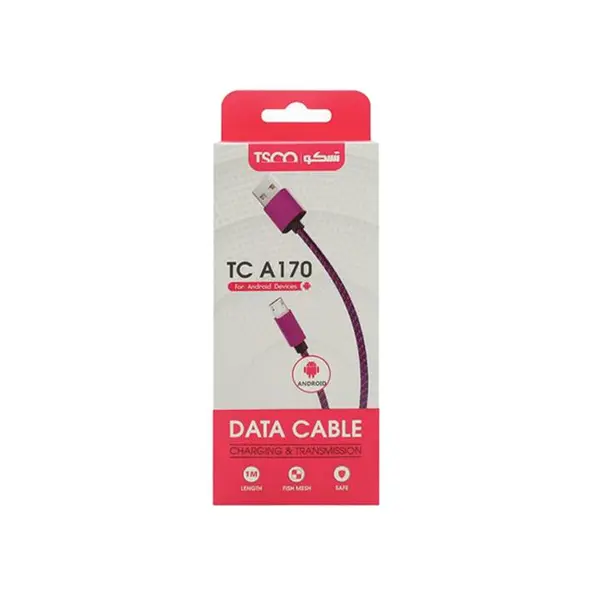 کابل MicroUSB تسکو مدل TC A170 طول 1 متر Tsco TC A170 1m MicroUSB Cable - 3