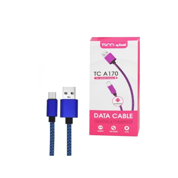 کابل MicroUSB تسکو مدل TC A170 طول 1 متر Tsco TC A170 1m MicroUSB Cable - 4