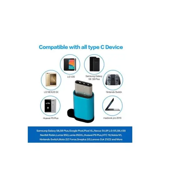 مبدل micro USB به type C ریمکس مدل RA USB1 - 4