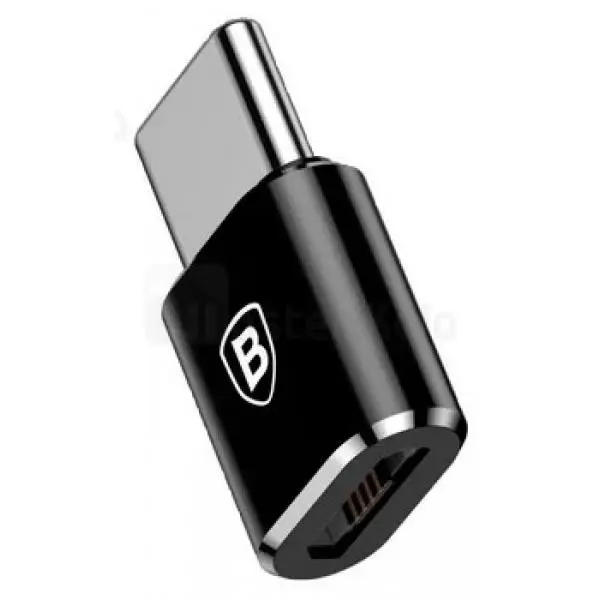 مبدل microUSB به Type-C باسئوس مدل CAMOTG-01 Baseus CAMOTG-01 microUSB to Type-C Adapter - 3