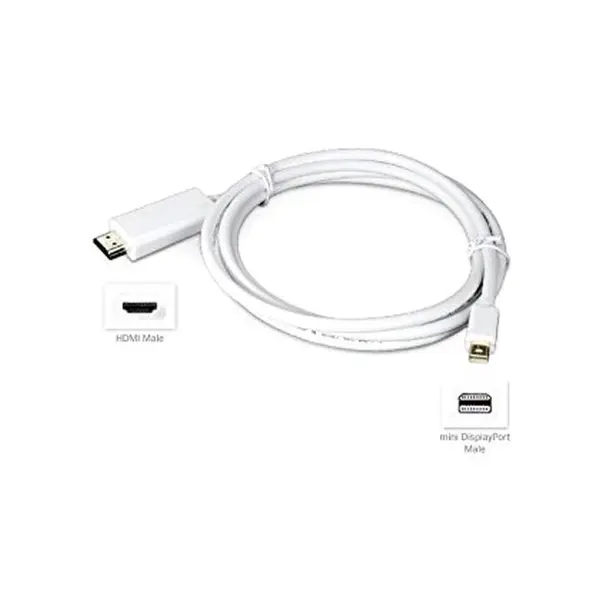 مبدل Mini DisplayPort به HDMI مدل D-net D-net Mini DisplayPort to HDMI Adapter - 4