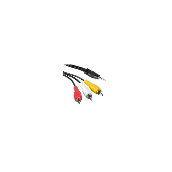 کابل صدا و تصویر RCA دی نت به طول 1.5 متری D-NET RCA Audio And Video Cable 1.5m - 3