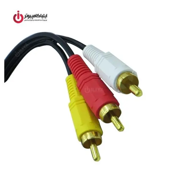 کابل صدا و تصویر RCA دی نت به طول 1.5 متری D-NET RCA Audio And Video Cable 1.5m - 4