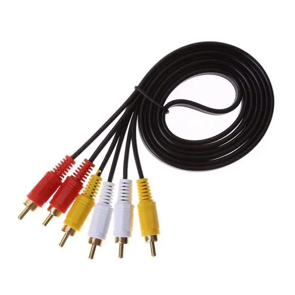 کابل تبدیل RCA 3 به RCA 3 دی نت به طول 1.5 متر