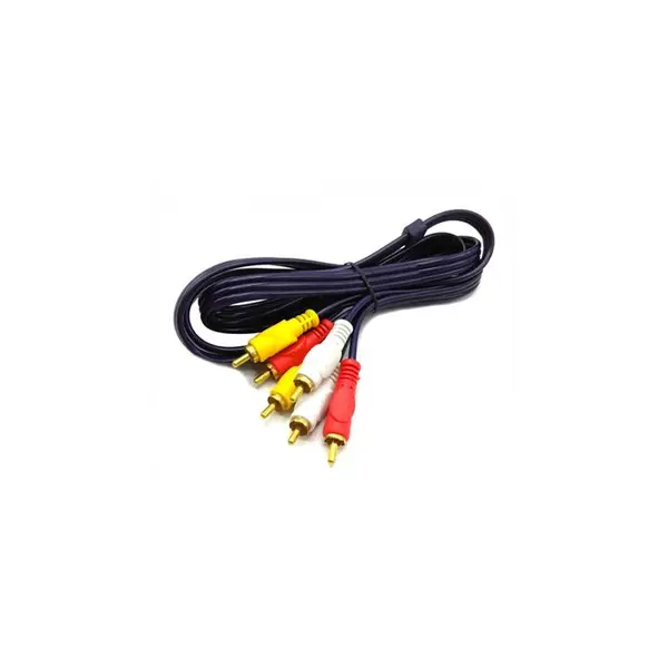کابل صدا و تصویر RCA دی نت به طول 5 متر D-NET RCA Audio And Video Cable 5m - 3