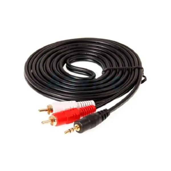 کابل صدا و تصویر RCA دی نت به طول 5 متر D-NET RCA Audio And Video Cable 5m - 2