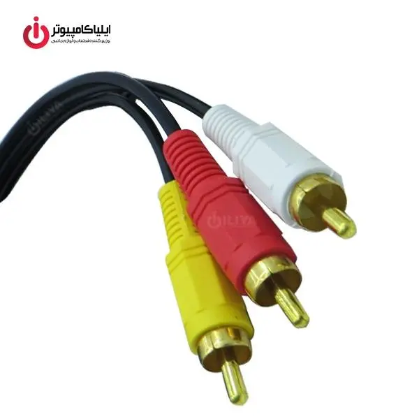 کابل صدا و تصویر RCA دی نت به طول 5 متر D-NET RCA Audio And Video Cable 5m - 5