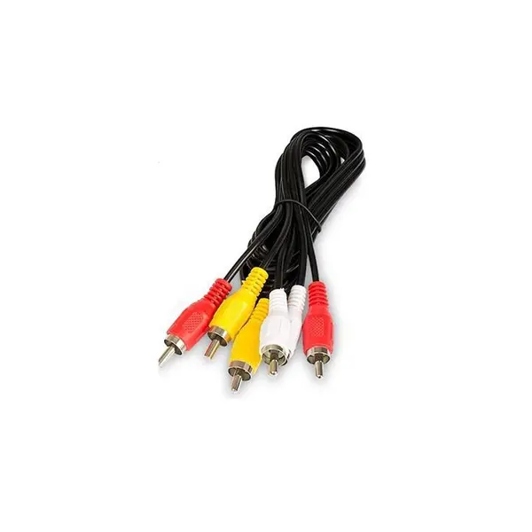 کابل صدا و تصویر RCA دی نت به طول 5 متر D-NET RCA Audio And Video Cable 5m - 4
