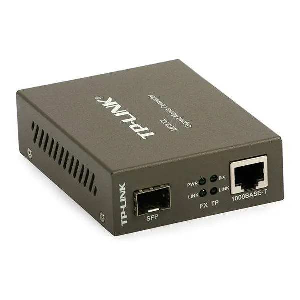 تی پی لینک مبدل SFP مدیا MC220L TP-LINK MC220L Gigabit SFP Media Converter - 4