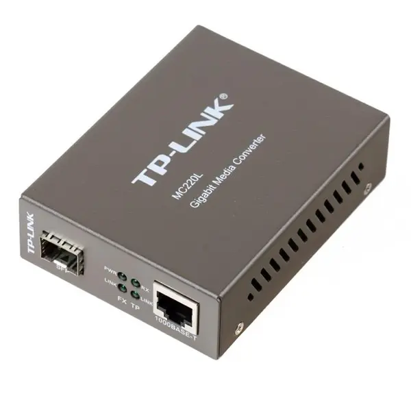 تی پی لینک مبدل SFP مدیا MC220L TP-LINK MC220L Gigabit SFP Media Converter - 2
