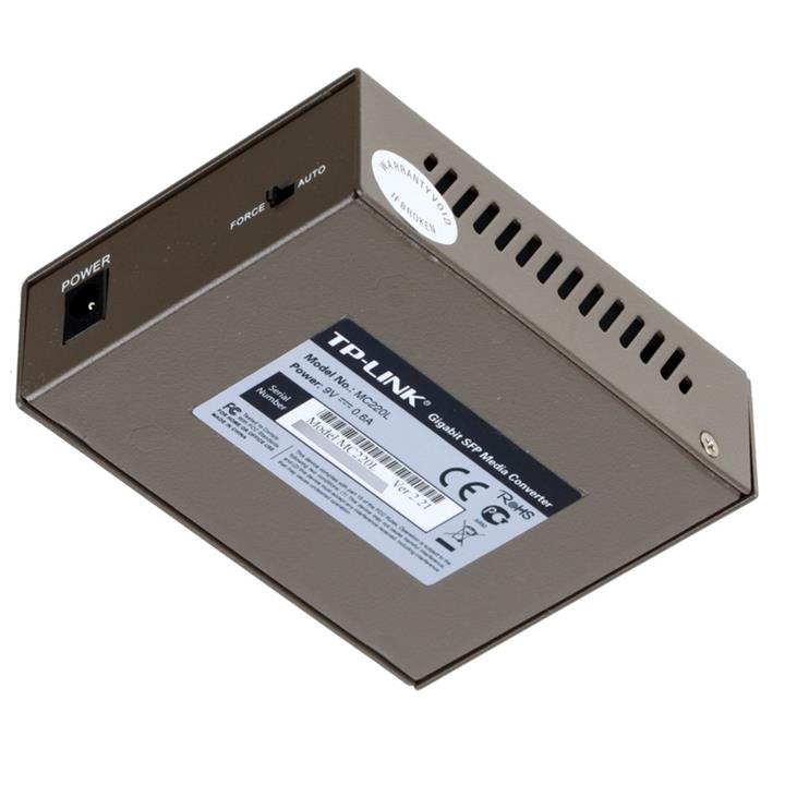 تی پی لینک مبدل SFP مدیا MC220L TP-LINK MC220L Gigabit SFP Media Converter