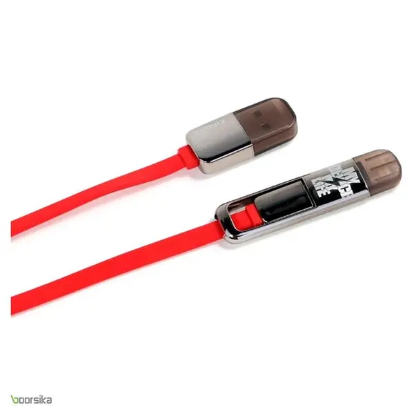 کابل یو اس بی به لایتنینگ و میکرو یو اس بی ریمکس مدل Transformers Remax Transformers Data Line High Speed USB To Lightning And microUSB Cable - 4