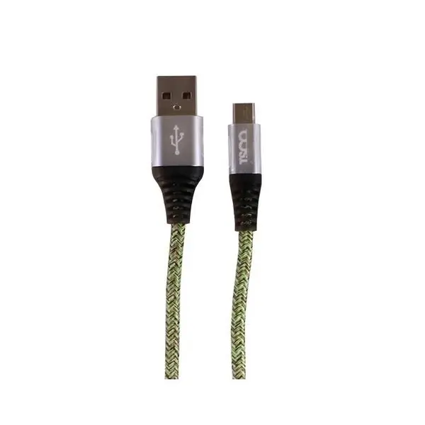 کابل و مبدل TSCO MICRO USB TO USB TC-A19 2M CABLE -- - 4