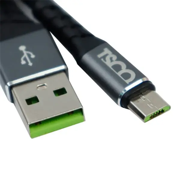 کابل تسکو میکرو یو اس بی TSCO TC A192 2.1A 1m Tsco TC A192 USB To MicroUSB Cable 1M - 3