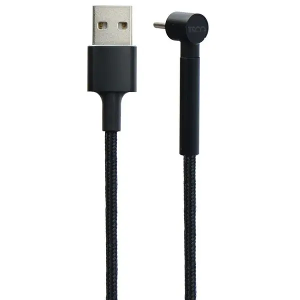 کابل TSCO TC C185 Type-C 2.1A 1m یکسر L Cabel TSCO TC C185 - 3