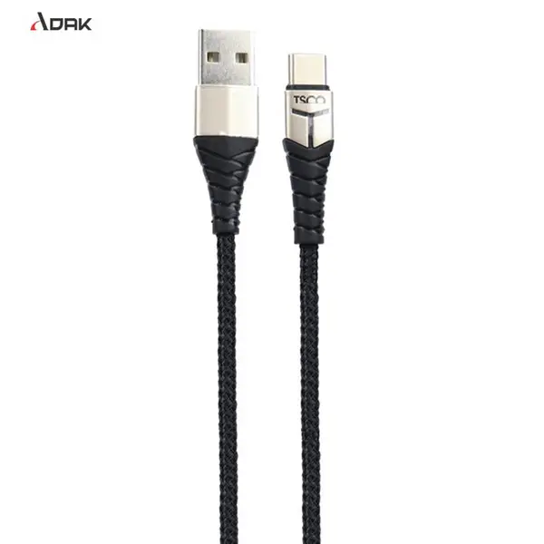 کابل TSCO TC C186 Type-C 2.1A 1m CHARGING CABLE TC C186 - 4