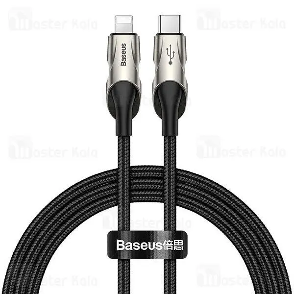 کابل لایتنینگ به Type C بیسوس Baseus Fish eye Cable CATLYY-01 طول 1 متر توان 2.4 آمپر - 4