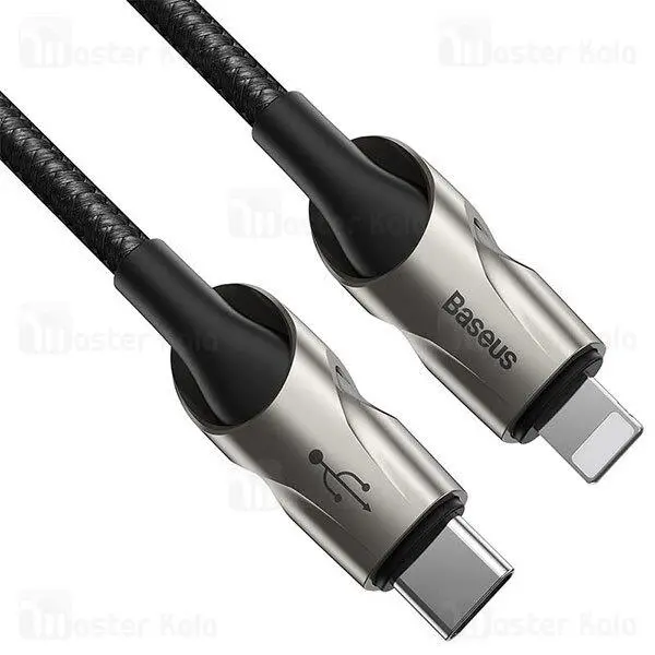 کابل لایتنینگ به Type C بیسوس Baseus Fish eye Cable CATLYY-01 طول 1 متر توان 2.4 آمپر - 2