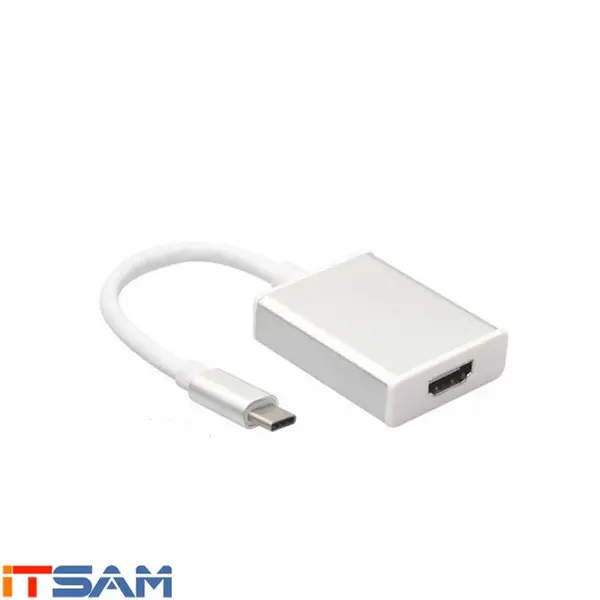 کابل و مبدل تبدیل TYPE-C به HDMI دی نت - 2