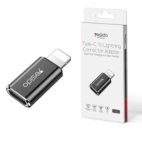 مبدل Type-C به Lightning یسیدو مدل Yesido GS03 - 2