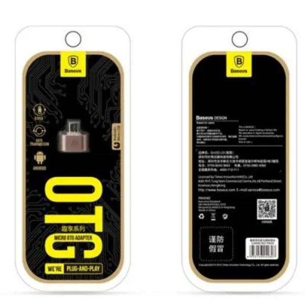 مبدل Type-C به USB باسئوس مدل CAAOTG-01 Baseus CAAOTG-01 Type-C to USB Adapter - 2