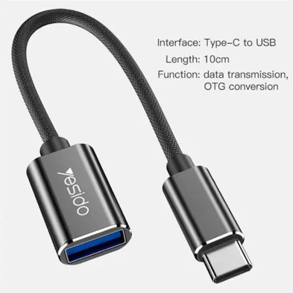 مبدل Type-C به USB OTG یسیدو مدل GS01