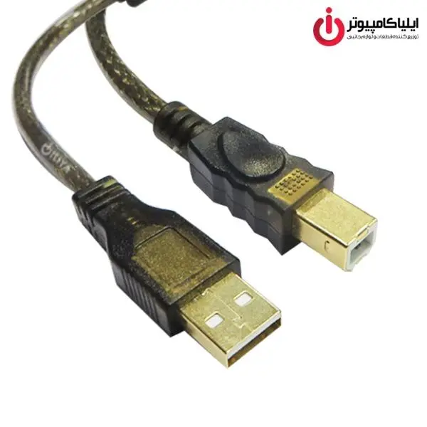 کابل افزایش و تقویت کننده طول پرینتر USB دی نت به طول 15 متر D-NET Printer Extension And Booster Cable 15m - 3
