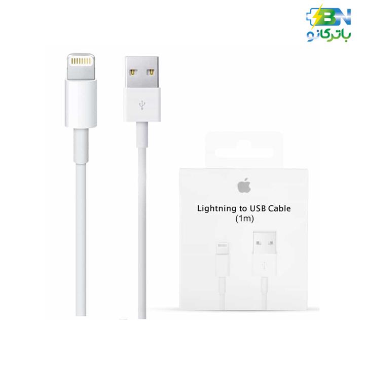 کابل USB به لایتنینگ اپل طول 1 متری Lightning iphone7 orgianl A1480