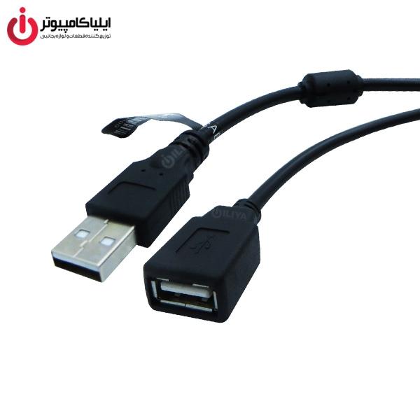 کابل افزایش طول USB 2.0 دی نت به طول 3 متر D-net USB 2.0 Extension Cable 3m