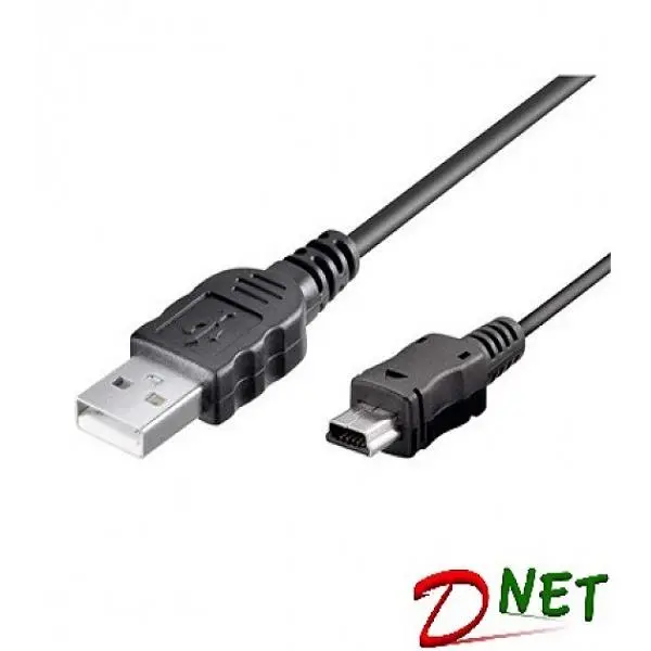 کابل USB2.0 به MiniUSB ذوزنقه دی-نت مدل 1٫5M - 2