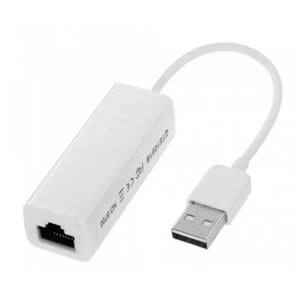 کابل و مبدل تبدیل یو اس بی به لن اپل USB 2.0 to LAN Ethernet apple