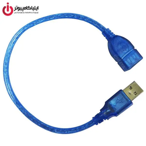کابل افزایش USB دی نت به طول 30 سانتی متر D-Net USB Extension Cable 30cm - 5