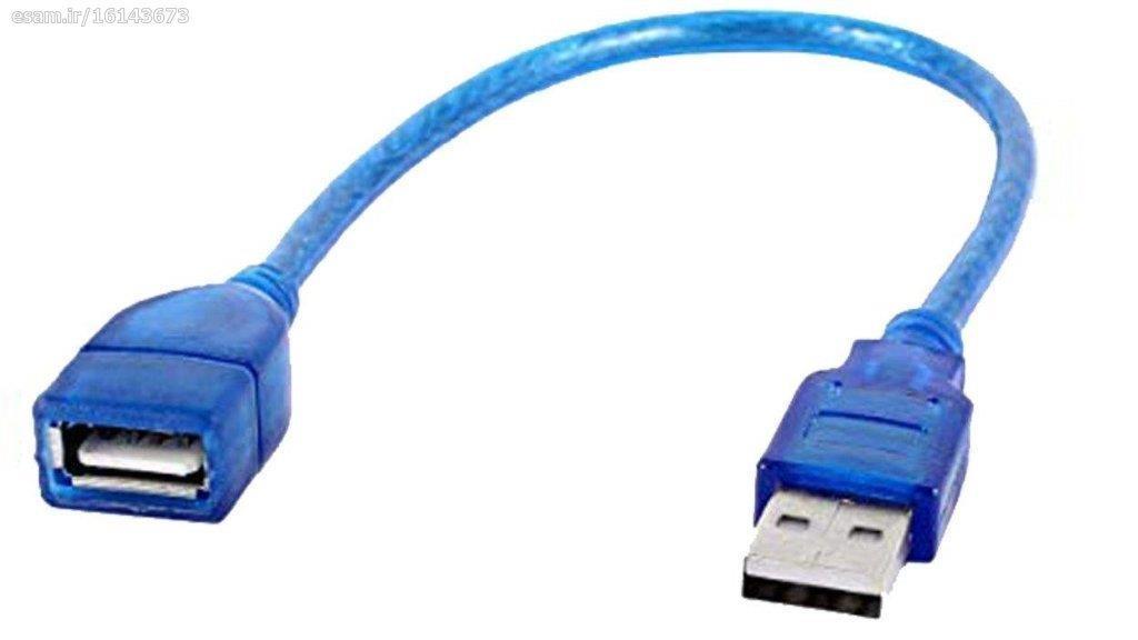 کابل افزایش USB دی نت به طول 30 سانتی متر   D-Net USB Extension Cable 30cm