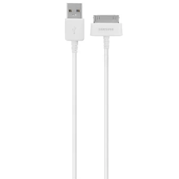 کابل تبدیل Usb به 30 پین سامسونگ مدل ECB-DP4AWE به طول 1 متر Samsung ECB-DP4AWE USB to 30-Pin cable 1m