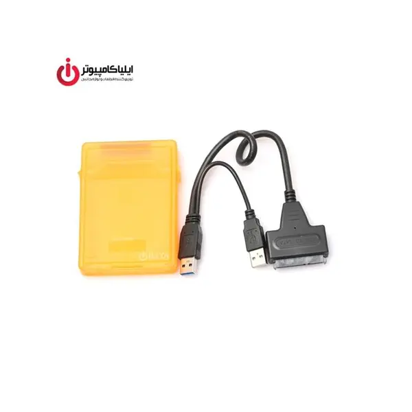 تبدیل دیتا USB3.0 به SATA3 مخصوص هارد 2.5 اینچ مدل RXD-339U3 RXD-339U3 USB3.0 To SATA3 2.5 Inch H.D.D Data Converter - 3