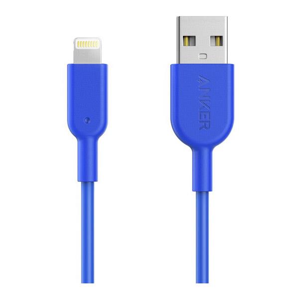 کابل تبدیل USB به لایتنینگ انکر مدل A8432 طول 0.9 متر Anker A8432 USB To Lightning Cable 0.9m