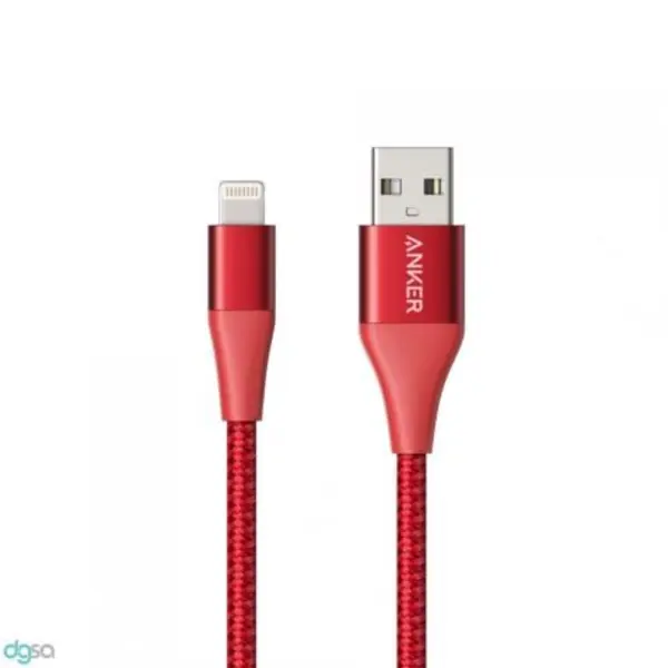 کابل تبدیل USB به لایتنینگ انکر مدل A8452 PowerLine II Plus طول 1.8 متر Anker A8452 PowerLine II Plus USB To Lightning Cable 1.8m - 3
