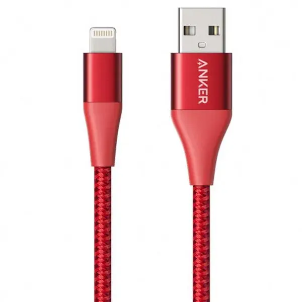 کابل تبدیل USB به لایتنینگ انکر مدل A8452 PowerLine II Plus طول 1.8 متر Anker A8452 PowerLine II Plus USB To Lightning Cable 1.8m - 4