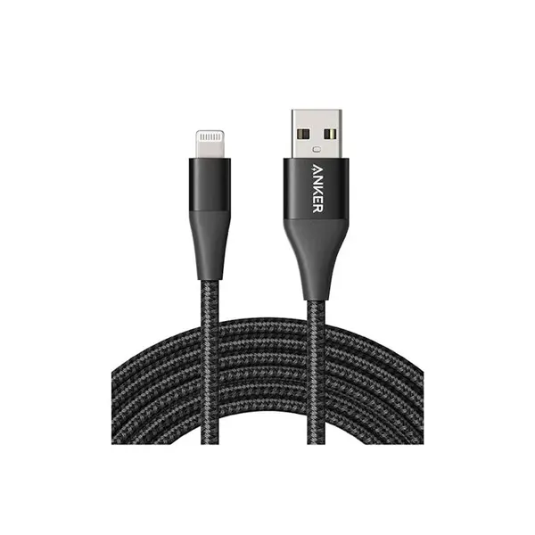 کابل تبدیل USB به لایتنینگ انکر مدل A8453 PowerLine Plus II طول 1.8 متر A8453 PowerLine Plus II USB To Lightning Cable 1.8m - 5