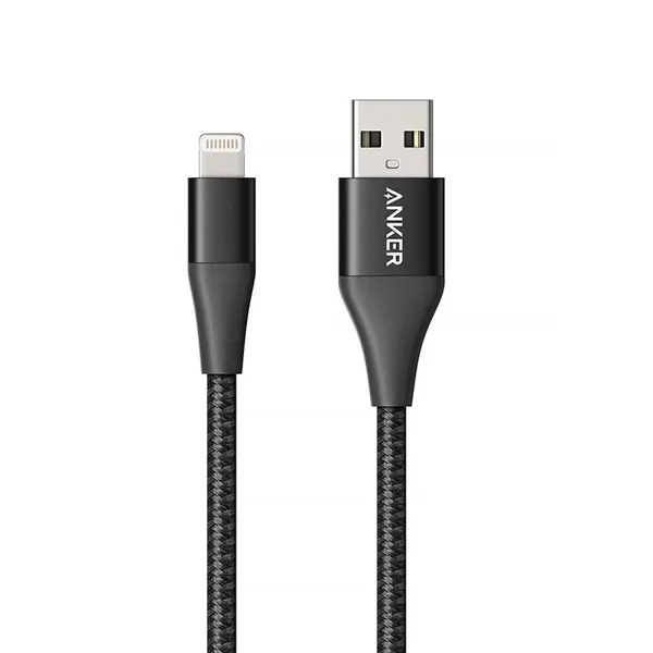 کابل تبدیل USB به لایتنینگ انکر مدل A8453 PowerLine Plus II طول 1.8 متر A8453 PowerLine Plus II USB To Lightning Cable 1.8m - 3