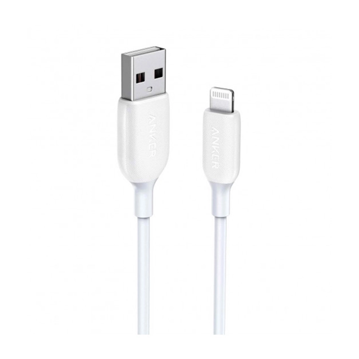 کابل USB-A به لایتنینگ انکر مدل A8812 طول 90 سانتی‌‌متر Anker A8812  USB-A To Lightning Cable 0.9m