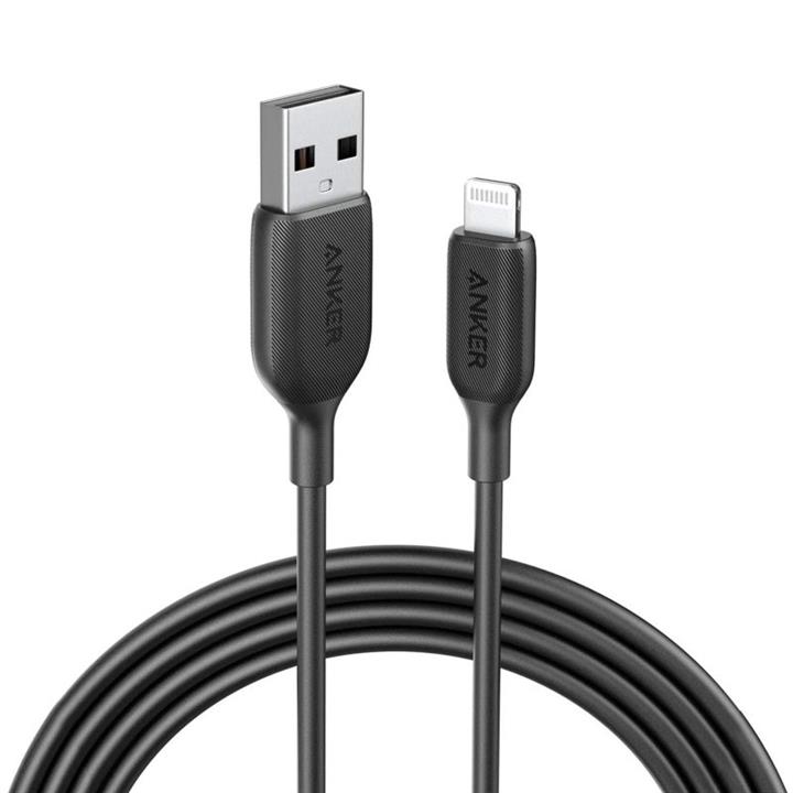 کابل USB-A به لایتنینگ انکر مدل A8813 طول 180 سانتی‌‌متر Anker A8813 PowerLine III USB-A To Lightning Cable 1.8m