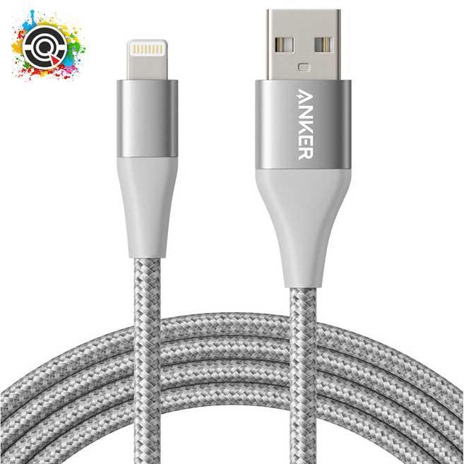 کابل تبدیل USB به لایتنینگ انکر Anker A8453 طول 1.8 متر Anker A8453 PowerLine II Plus USB To Lightning Cable 1.8m