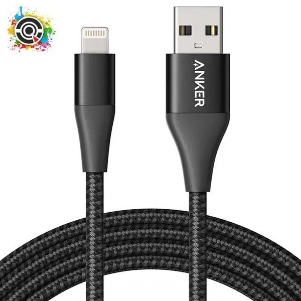 کابل تبدیل USB به لایتنینگ انکر Anker A8453 طول 1.8 متر Anker A8453 PowerLine II Plus USB To Lightning Cable 1.8m - 2